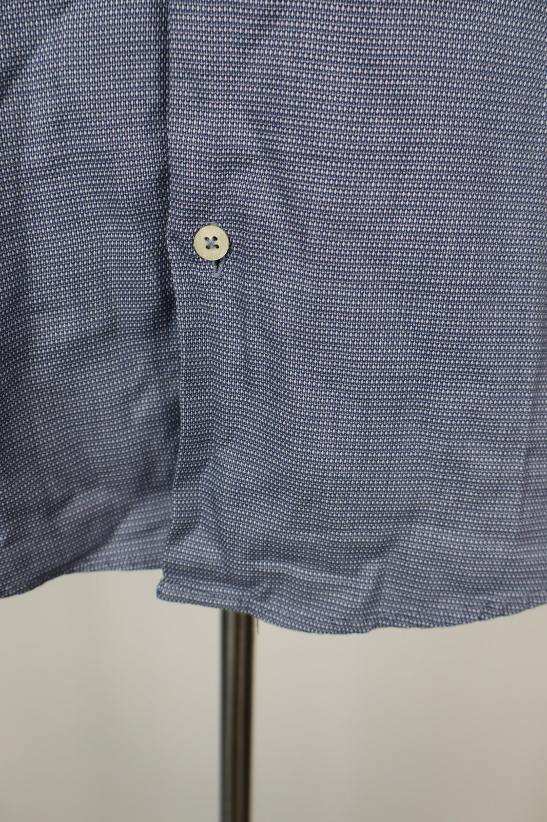 LIU JO CAMICIA COTONE UOMO TG. 40 MAN CASUAL VINTAGE SHIRT LOGO COTTON