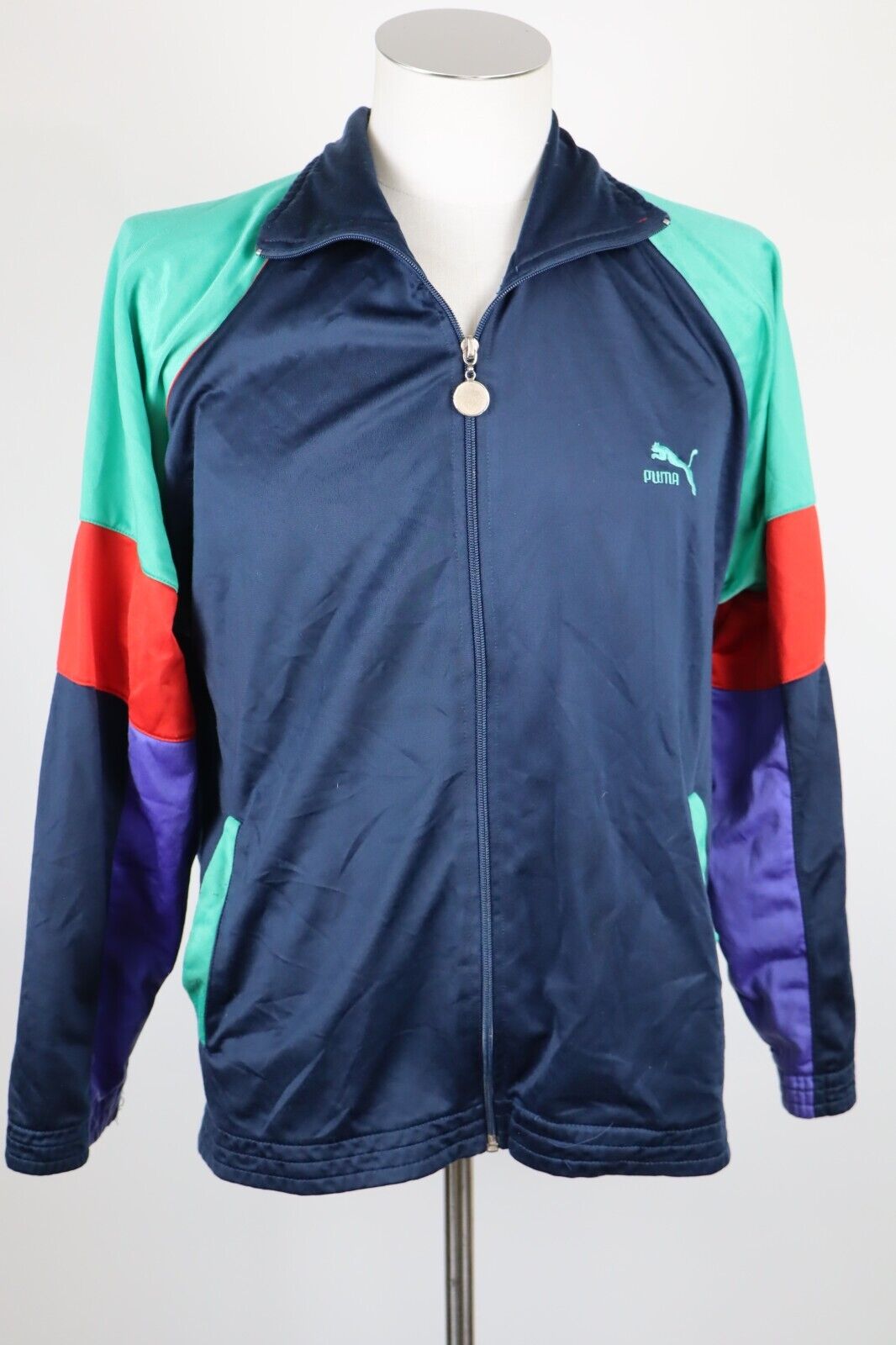 PUMA GIACCA SPORTIVA UOMO Tg. 5 MAN VINTAGE CASUAL SPORT JACKET