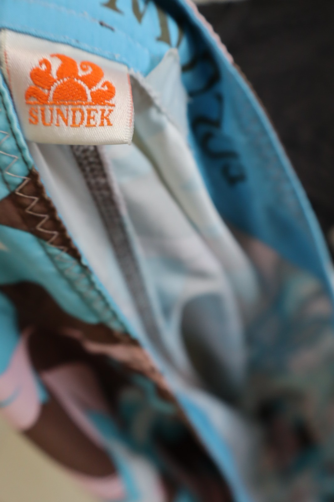 SUNDEK COSTUME PANTALONCINO MARE UOMO TG 36 MAN SEA SWIMSUIT VINTAGE CASUAL