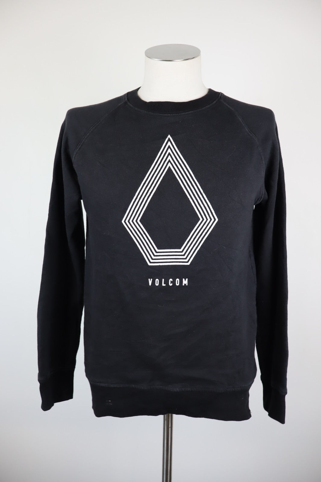 VOLCOM FELPA MAGLIA FELPATA UOMO S MAN SWEATSHIRT CASUAL VINTAGE COTONE COTTON
