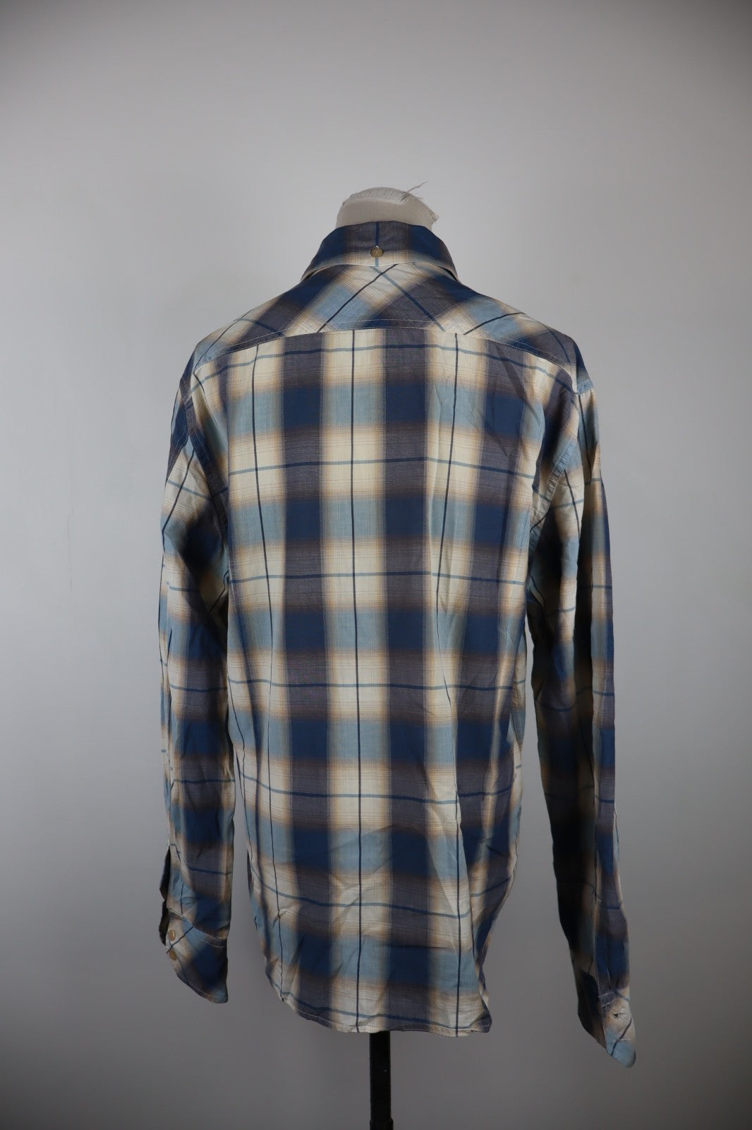 DIESEL CAMICIA  DONNA TG. XL WOMAN SHIRT CASUAL VINTAGE COTONE MANICHE LUNGHE