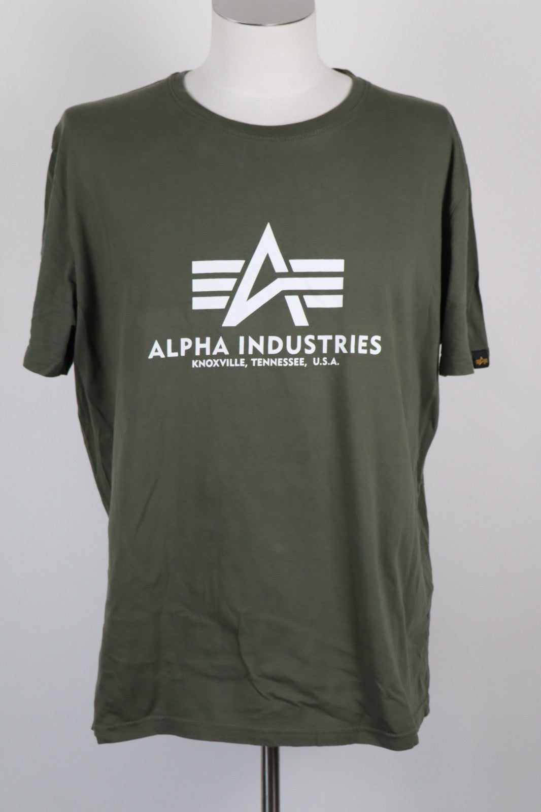 ALPHA INDUSTRIES USA MAGLIA UOMO TG. XXL MAN T-SHIRT CASUAL VINTAGE COTONE