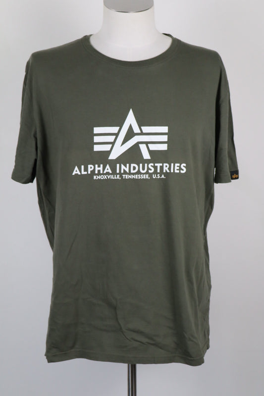 ALPHA INDUSTRIES USA MAGLIA UOMO TG. XXL MAN T-SHIRT CASUAL VINTAGE COTONE