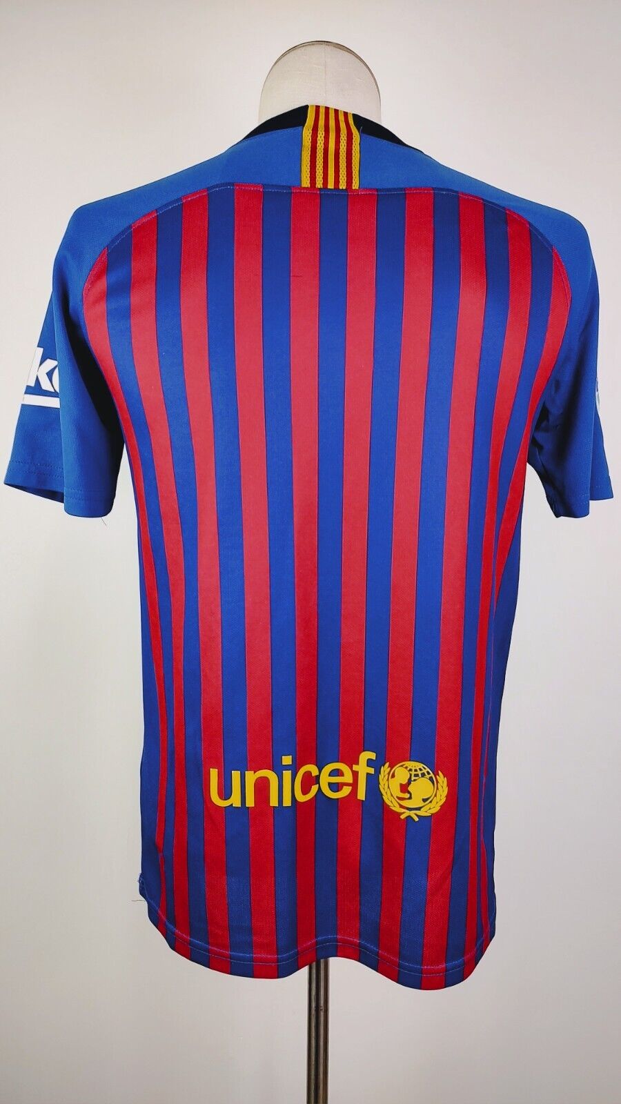 NIKE BARCELONA MAGLIA CALCIO 2018/19 UOMO Tg S SOCCER TRIKOT MAN JERSEY
