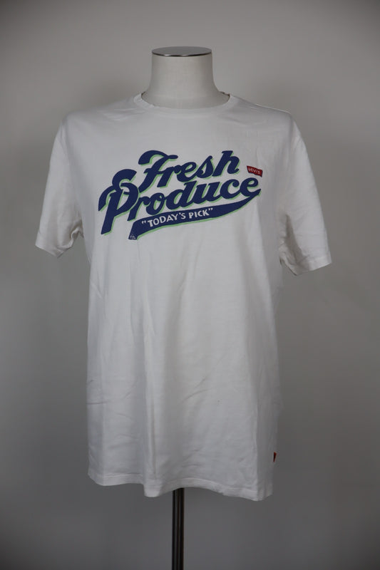 LEVI'S MAGLIA UOMO TG XL MAN T-SHIRT CASUAL VINTAGE COTONE COTTON MANICA CORTA