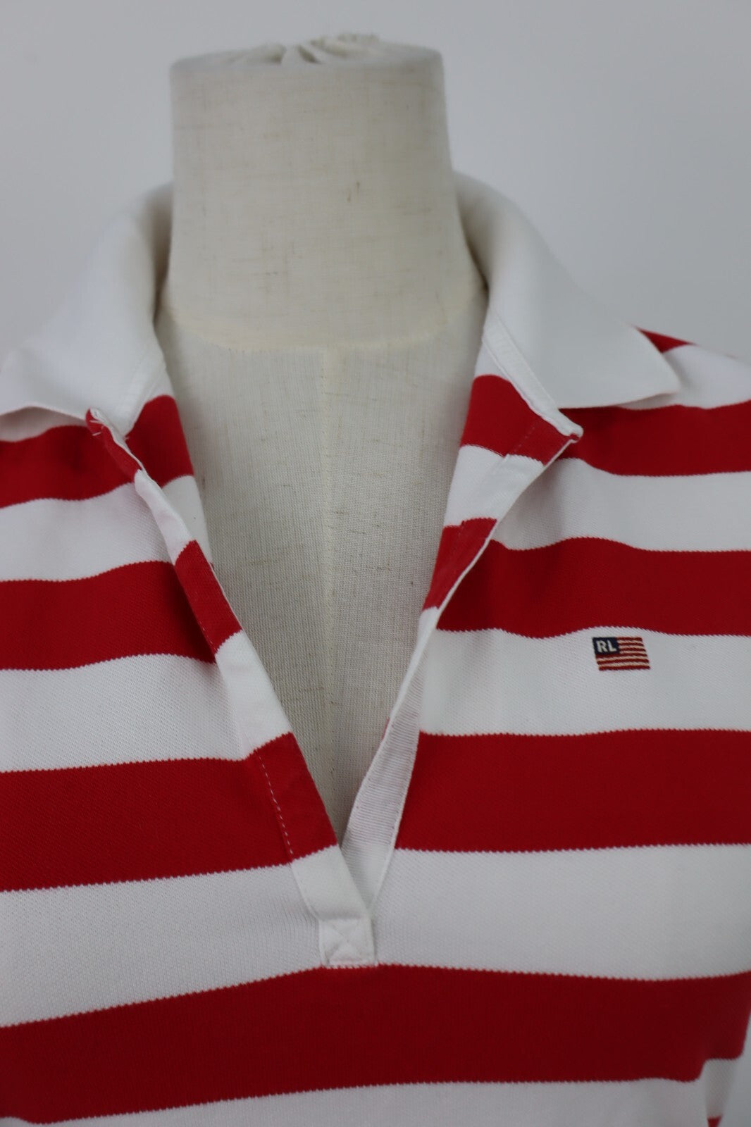 RALPH LAUREN POLO MAGLIA DONNA COTONE TG. M WOMAN COTTON SHIRT CASUAL VINTAGE