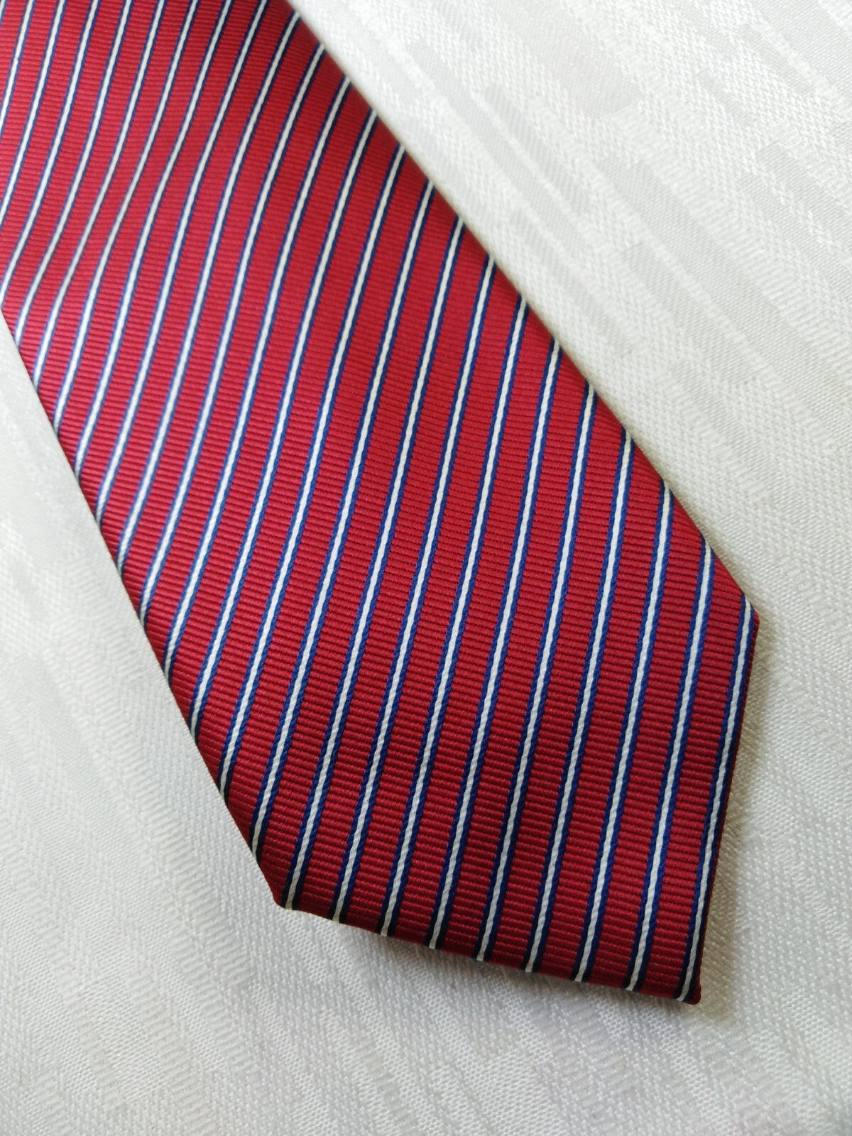 GIORGIO MARIANI 100% SETA SILK TIE CRAVATTA NECKTIE ITALY VINTAGE SELF TIPPED