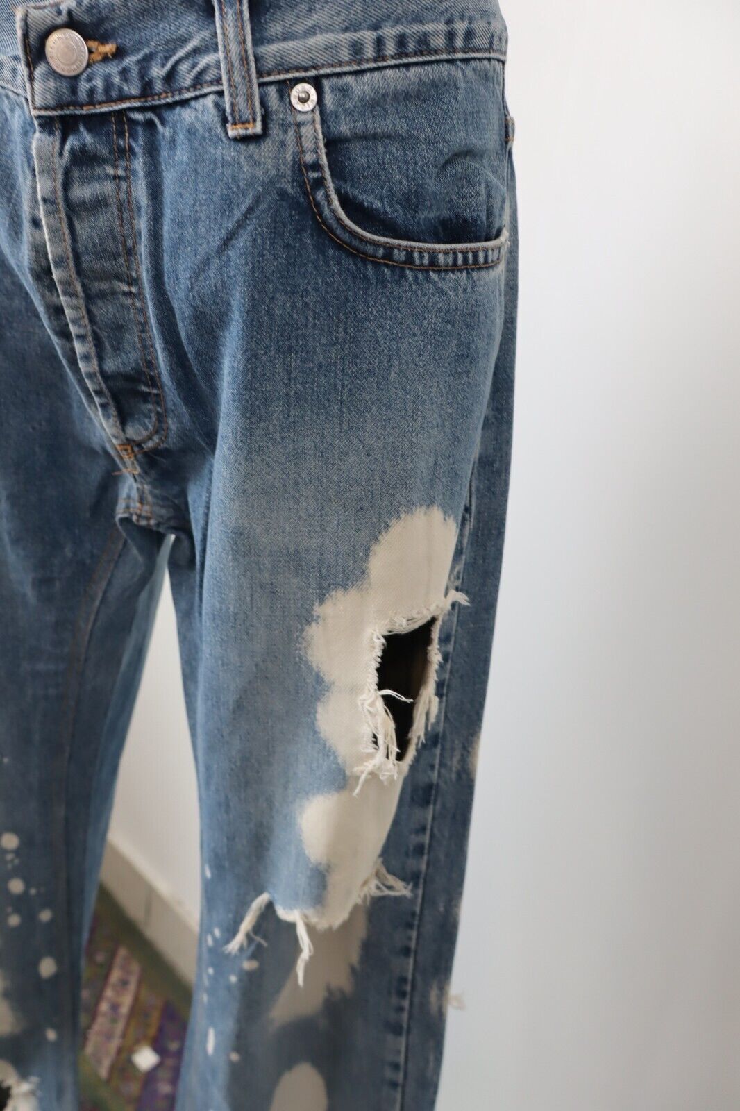 RICHMOND JEANS PANTALONE UOMO CASUAL W36 MAN VINTAGE PANTS DENIM