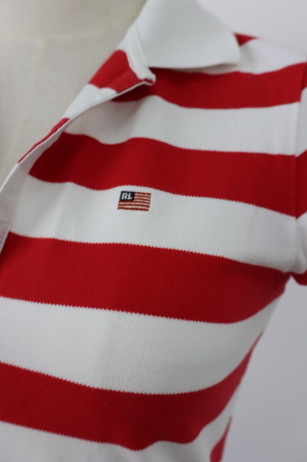 RALPH LAUREN POLO MAGLIA DONNA COTONE TG. M WOMAN COTTON SHIRT CASUAL VINTAGE