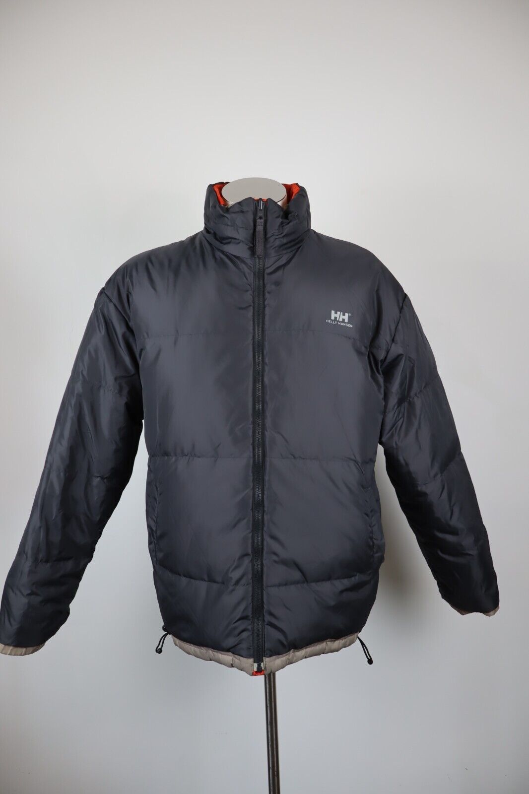 HELLY HANSEN GIUBBINO DOUBLE FACE UOMO Tg M PIUMINO MAN VINTAGE JACKET SPORT