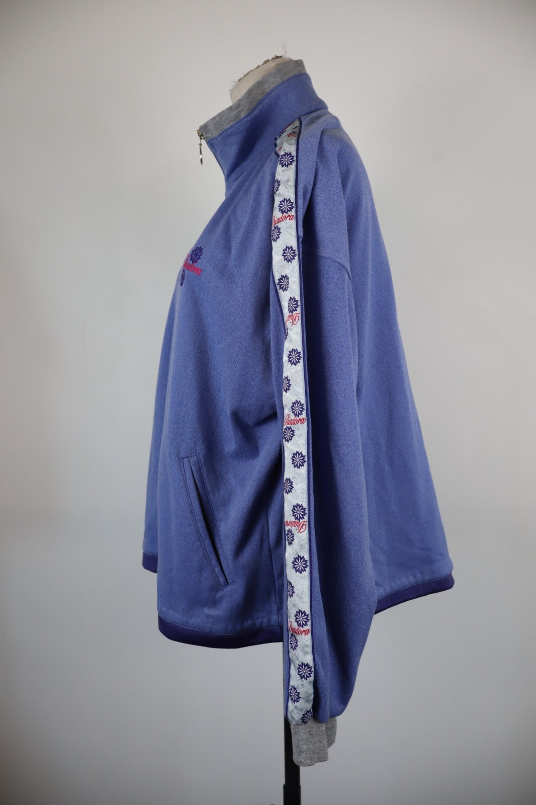 KILIMANJARO FELPA CON ZIP DONNA Tg 42 WOMAN CASUAL VINTAGE SPORT SWEATSHIRT