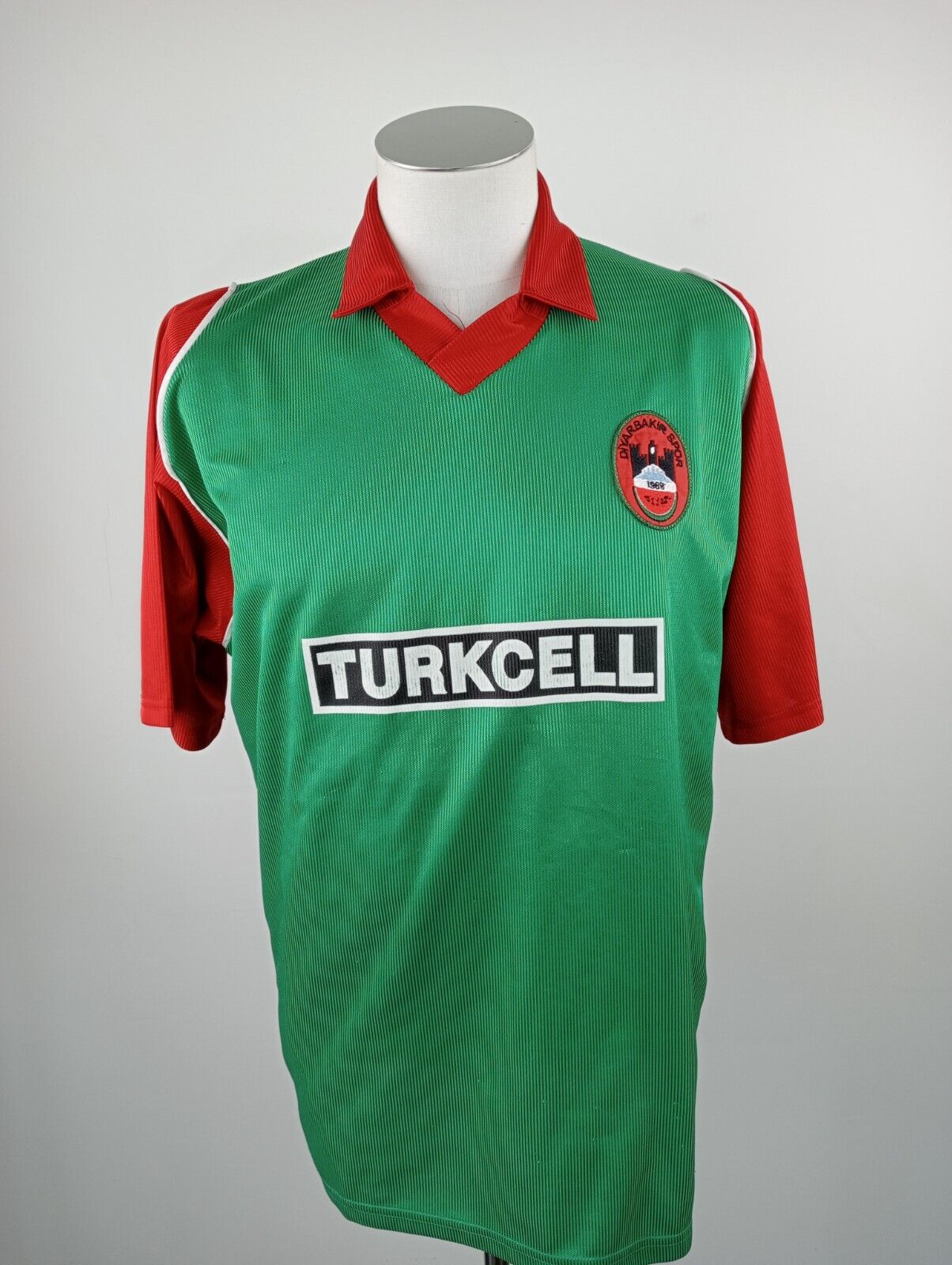 DIYARBEKIRSPOR N 21 MAGLIA CALCIO TRIKOT UOMO Tg XL SOCCER JERSEY VINTAGE