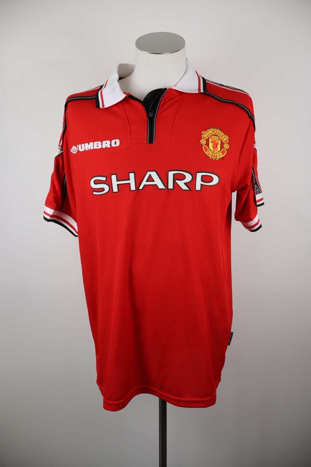UMBRO MANCHESTER UNITED SCHOLES N 18 MAGLIA CALCIO UOMO TG XL SOCCER JERSEY