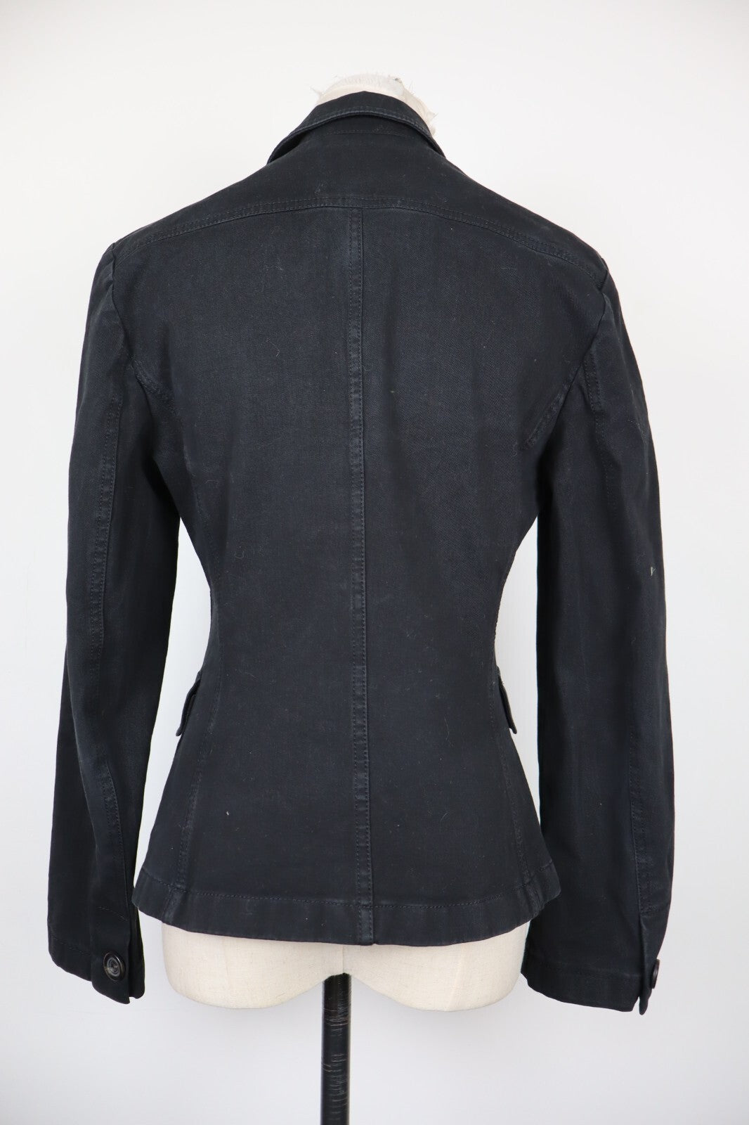 MAX MARA GIACCA BLAZER DONNA Tg 40 WOMAN VINTAGE JACKET COTONE