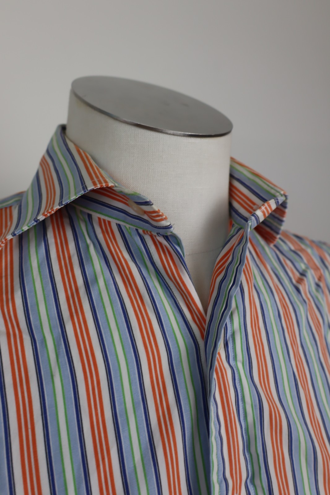 RALPH LAUREN CAMICIA UOMO TG. 15 /38 MAN CASUAL VINTAGE SHIRT COTONE COTTON LOGO