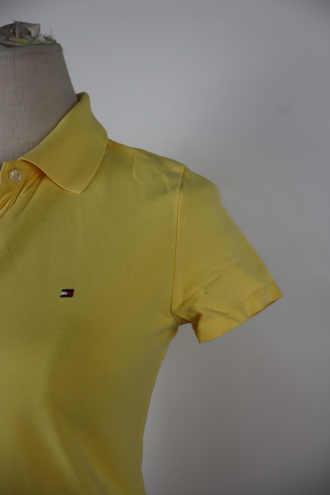 TOMMY HILFIGER MAGLIA POLO DONNA TG S WOMAN CASUAL VINTAGE TOP T-SHIRT COTONE