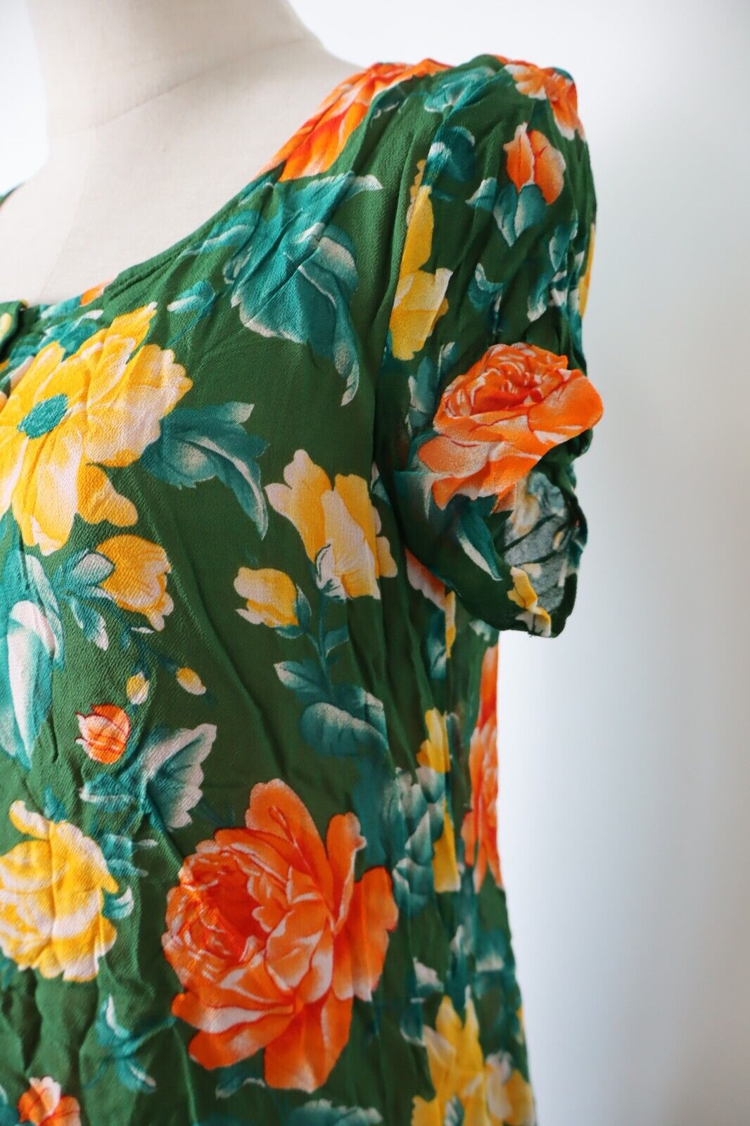 MARELLA VESTITO A CAMICIA DONNA TG. 40 WOMAN CASUAL VINTAGE DRESS