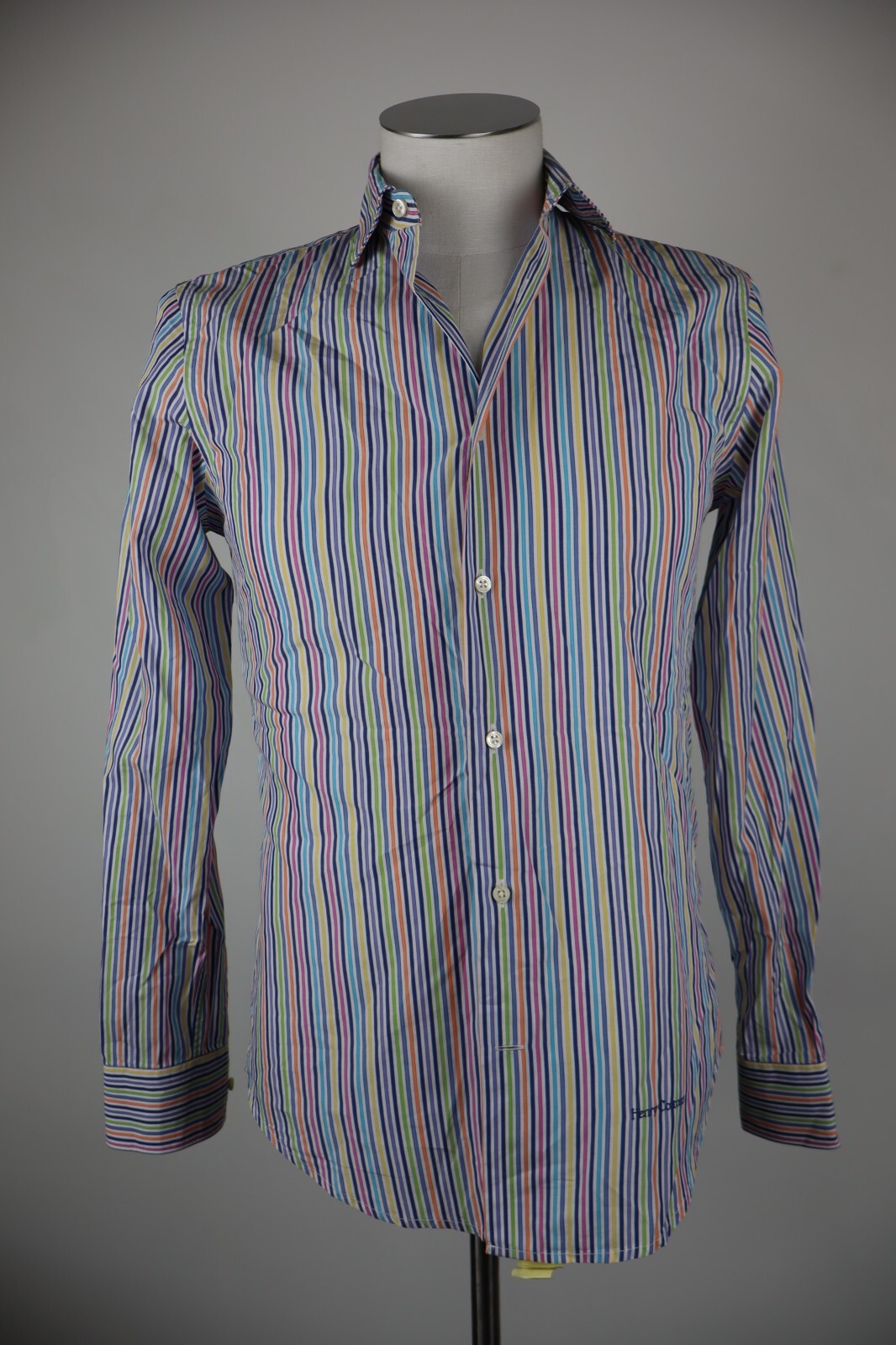HENRY COTTON'S CAMICIA UOMO TG. 37 MAN CASUAL VINTAGE SHIRT COTONE COTTON
