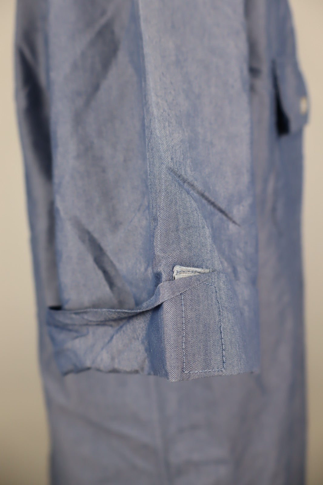 AJ ARMANI JEANS CAMICIA UOMO COTONE TG. L MAN CASUAL VINTAGE COTTON SHIRT TASCHE