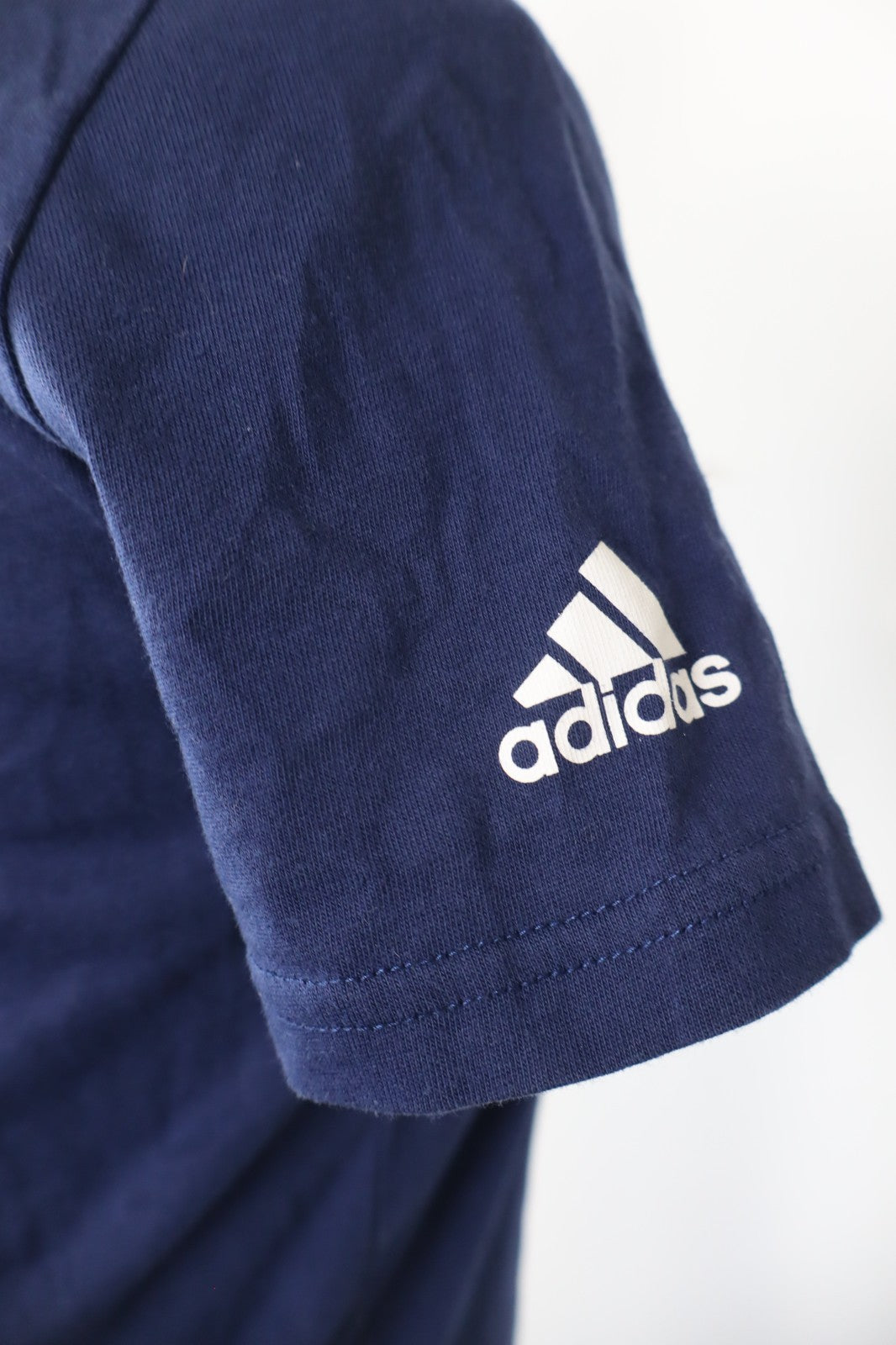 ADIDAS  MAGLIA DONNA TG. S WOMAN CASUAL VINTAGE T-SHIRT TOP COTONE RUGBY FRANCIA