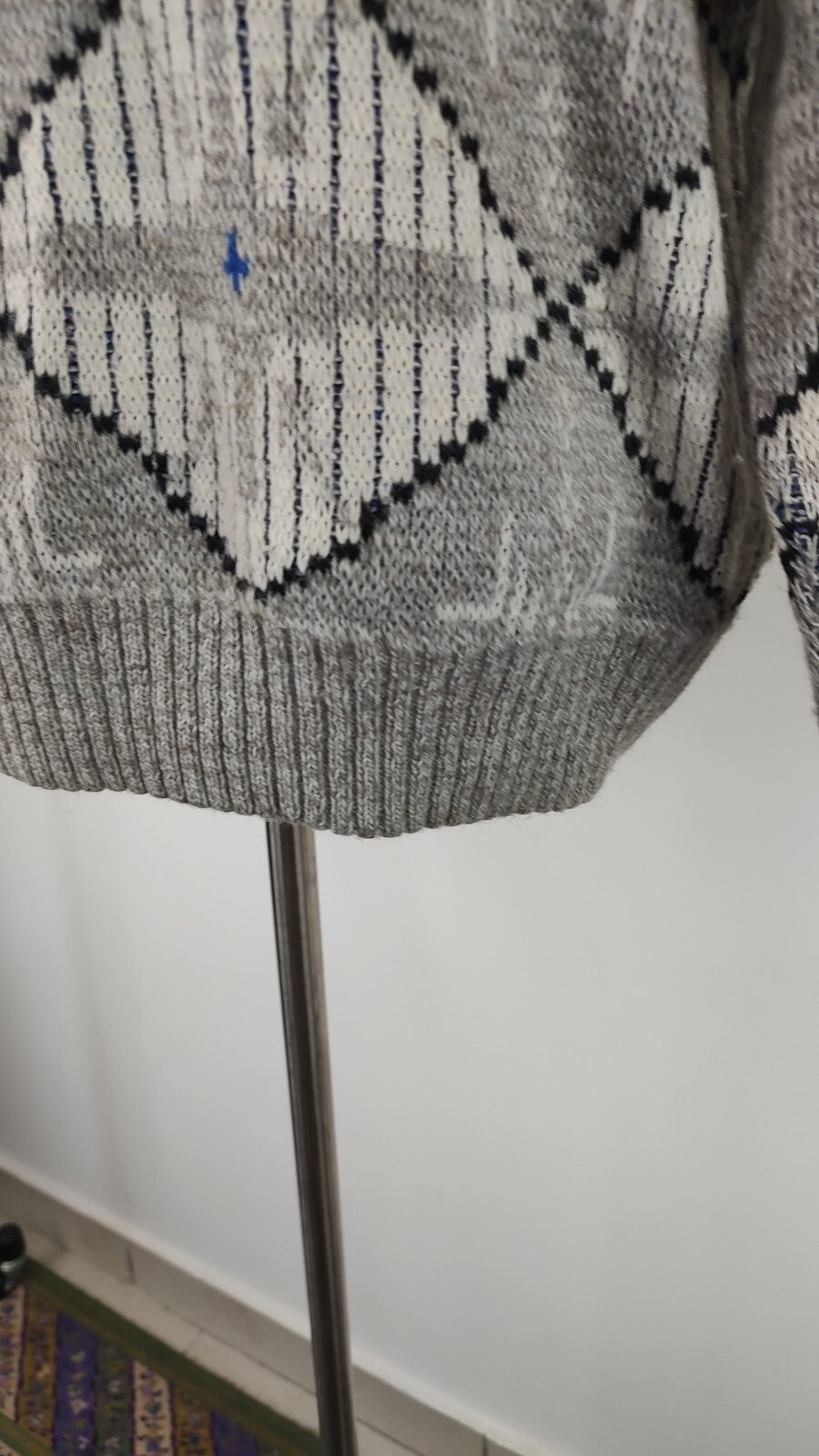 ELLESSE MAGLIONE COTONE VINTAGE UOMO Tg. 50 MAN SWEATER CASUAL