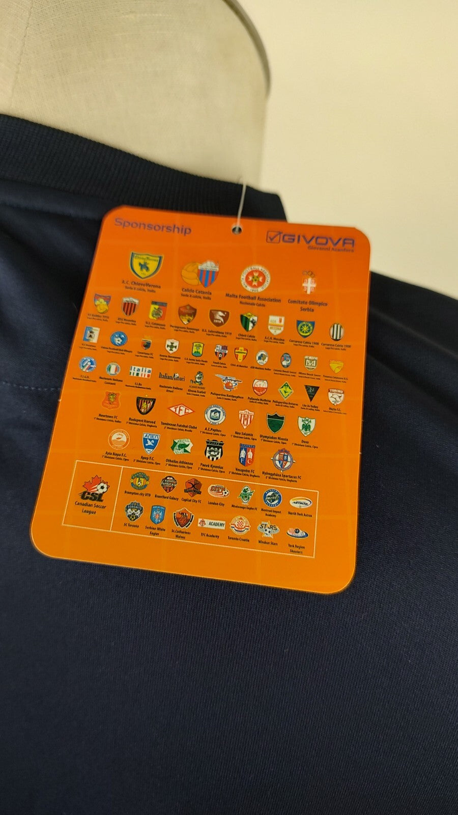 GIVOVA AVELLINO MAGLIA CALCIO T-SHIRT UOMO 46/ M SOCCER MAN SPORT VINTAGE TAG