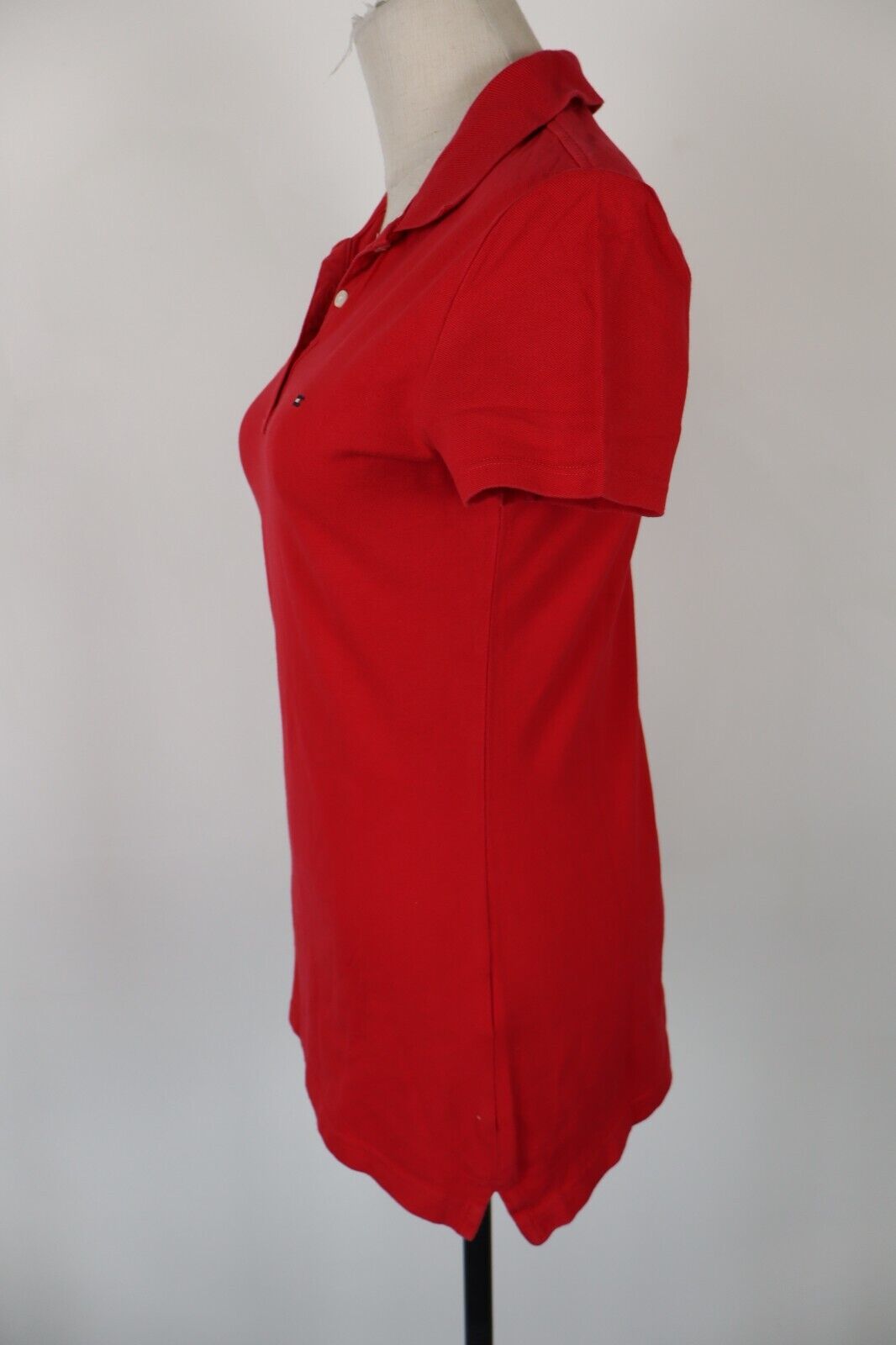 TOMMY HILFIGER POLO MAGLIA DONNA COTONE TG. S WOMAN SHIRT CASUAL VINTAGE