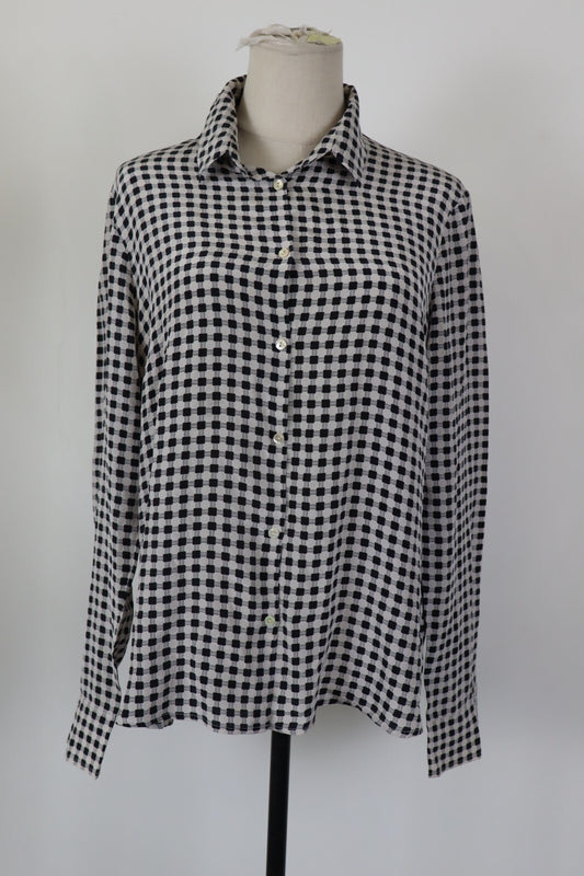 MAX & CO CAMICIA DONNA TG. S WOMAN SHIRT CASUAL VINTAGE SETA