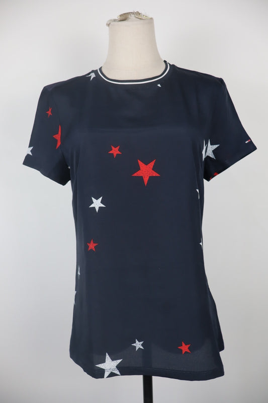 TOMMY HILFIGER DENIM MAGLIA DONNA M WOMAN CASUAL VINTAGE TOP T-SHIRT COTONE