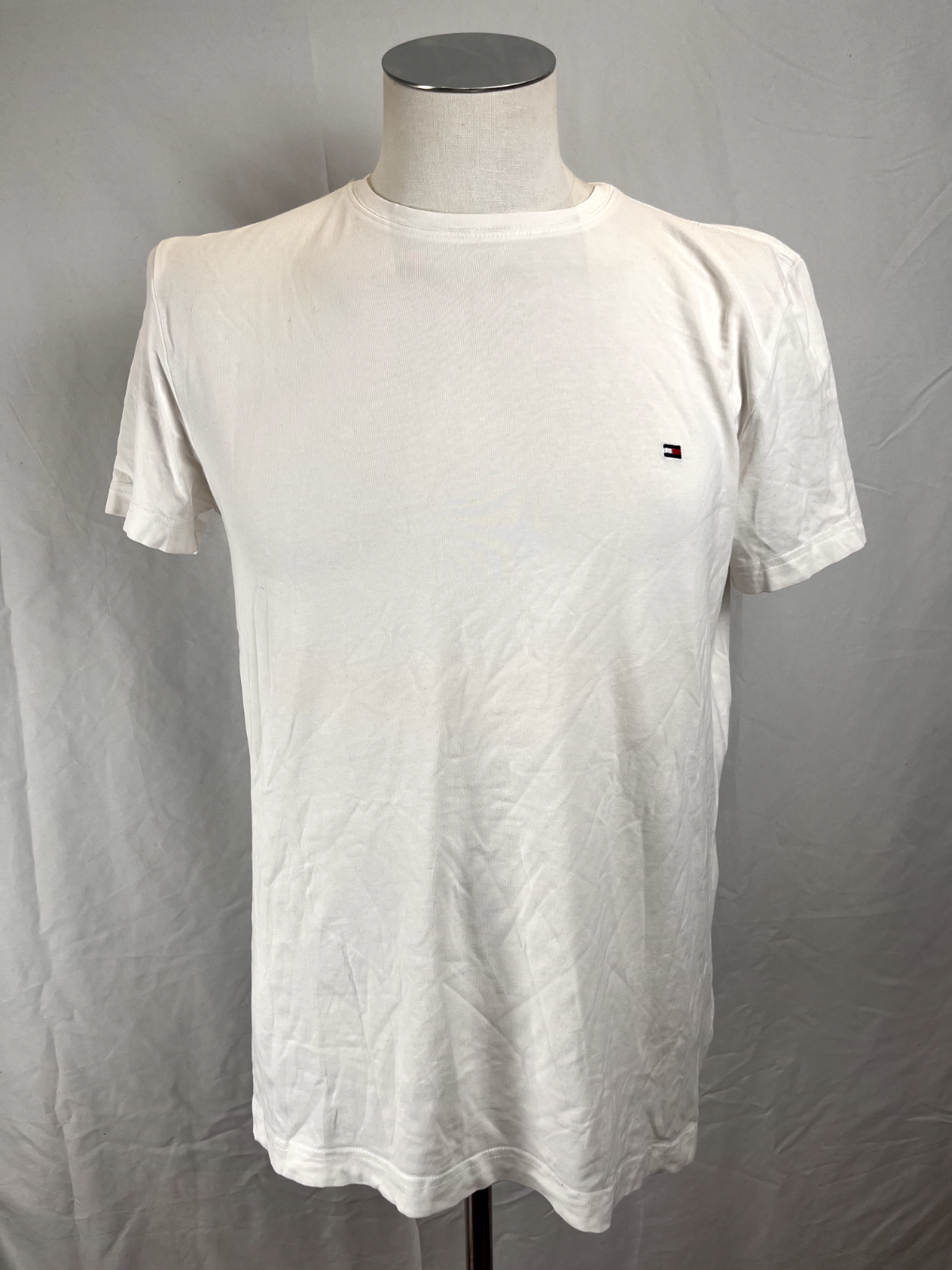 TOMMY HILFIGER JEANS MAGLIA UOMO TG L MAN T-SHIRT CASUAL VINTAGE COTONE