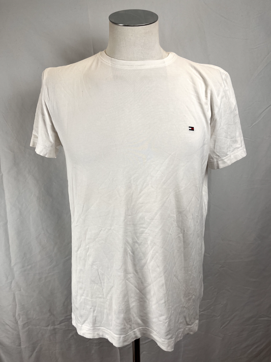 TOMMY HILFIGER JEANS MAGLIA UOMO TG L MAN T-SHIRT CASUAL VINTAGE COTONE