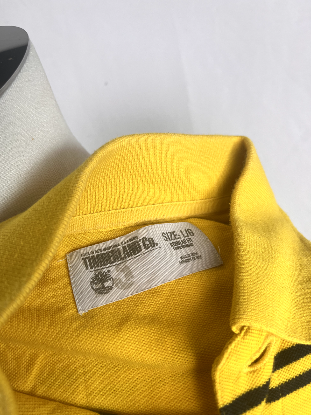 TIMBERLAND POLO MAGLIA COTONE UOMO TG. L MAN SHIRT CASUAL VINTAGE COTTON