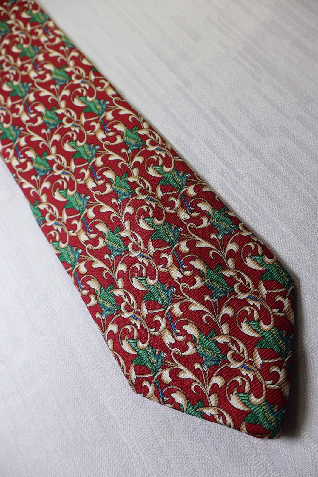 BIAGIOTTI UOMO 100% SETA SILK TIE CRAVATTA NECKTIE ITALY VINTAGE CLASSIC