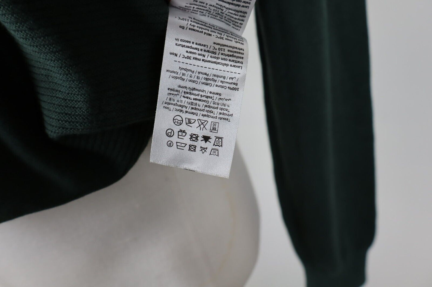 LIU JO MAGLIONE MAGLIA VINTAGE UOMO Tg. M MAN SWEATER CASUAL COTONE