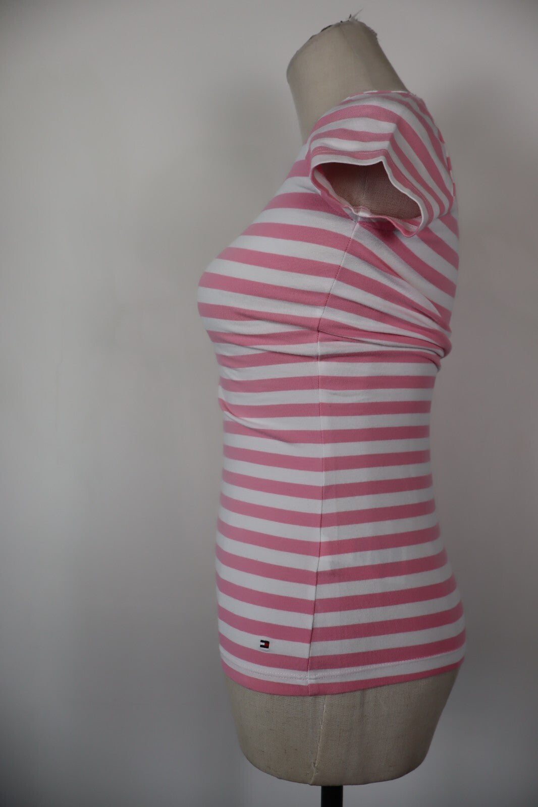 TOMMY HILFIGER MAGLIA DONNA TG. XS WOMAN CASUAL VINTAGE T-SHIRT