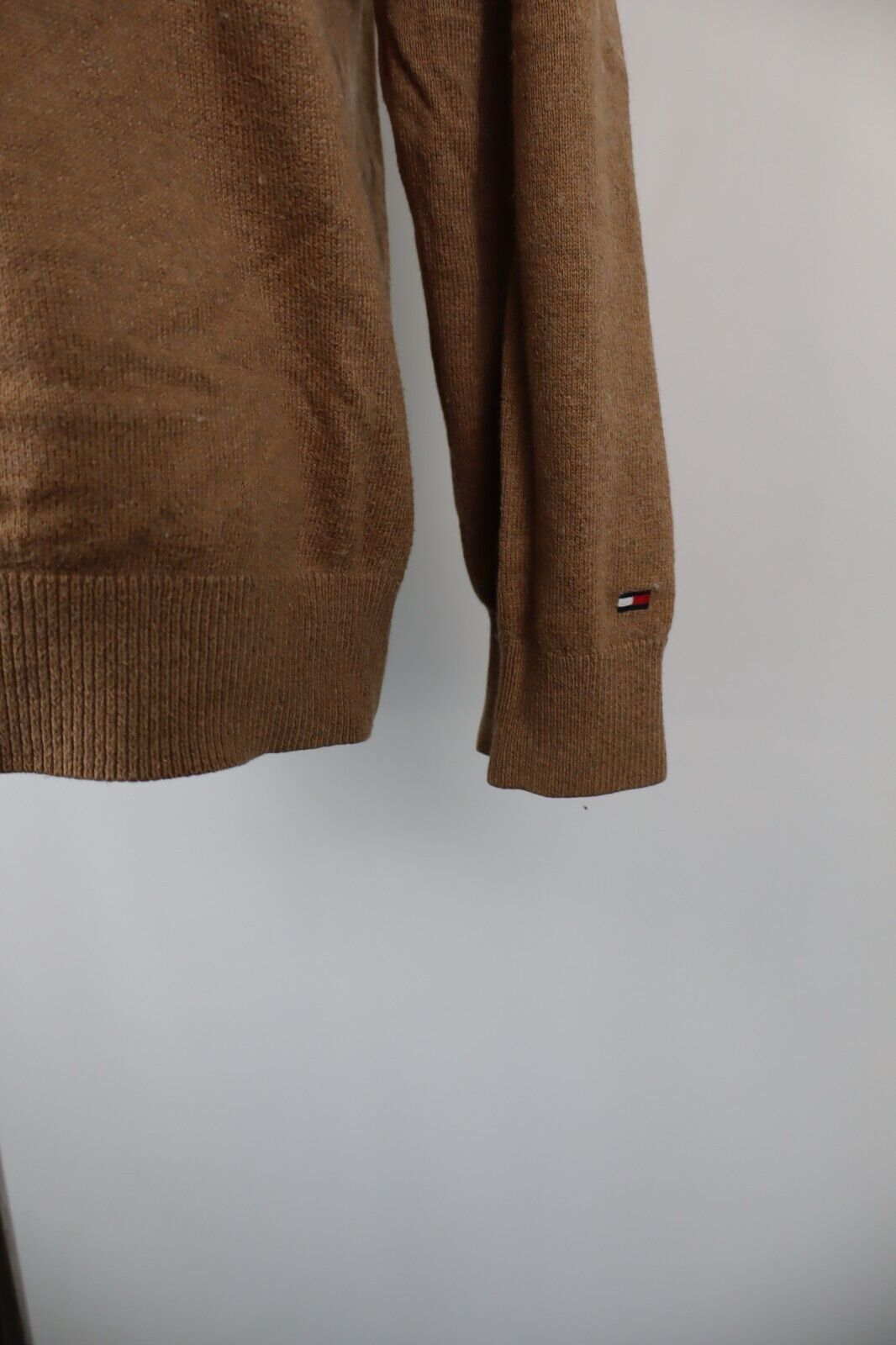 TOMMY HILFIGER MAGLIONE COTONE CASHMERE VINTAGE UOMO Tg M SWEATER MAN CASUAL