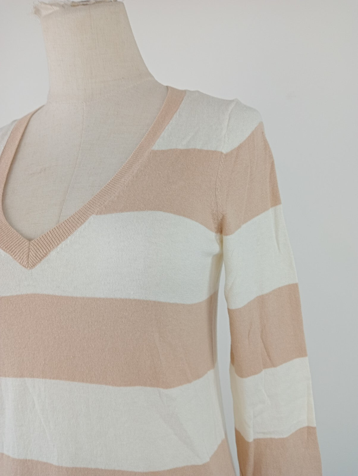 TOMMY HILFIGER MAGLIONE COTONE DONNA Tg. XS WOMAN CASUAL SWEATER MADE ITALY