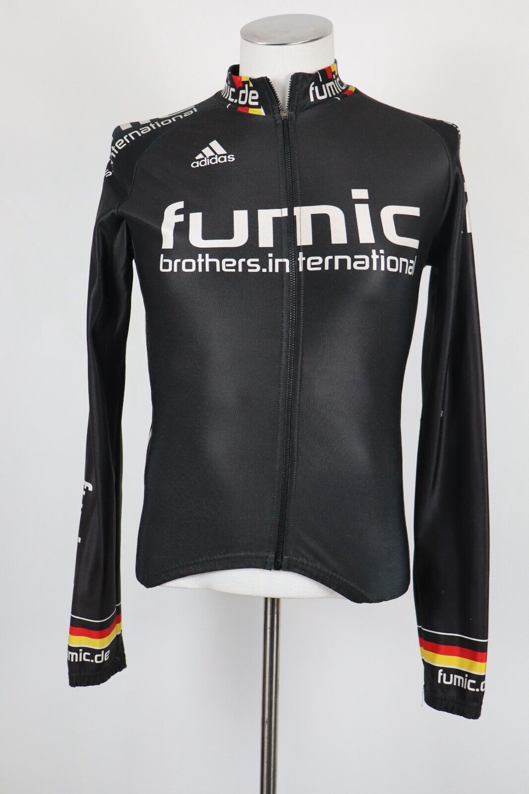 ADIDAS MAGLIA CICLISMO UOMO TG. S MAN SHIRT SPORT VINTAGE FUMIC GERMANIA