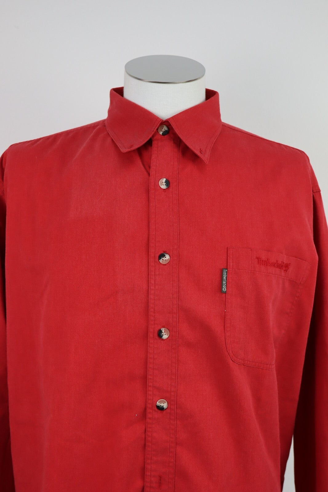 TIMBERLAND CAMICIA UOMO TG. XL MAN CASUAL VINTAGE SHIRT COTONE COTTON