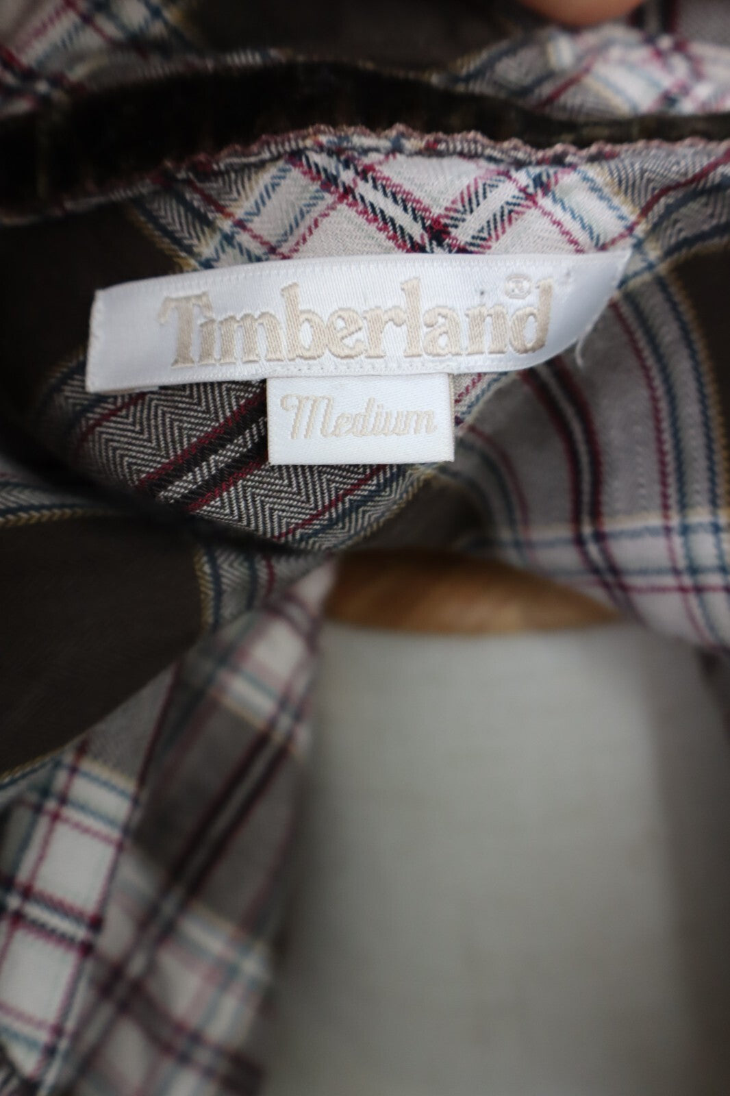 TIMBERLAND VESTITO A CAMICIA DONNA TG. M WOMAN CASUAL VINTAGE DRESS COTONE