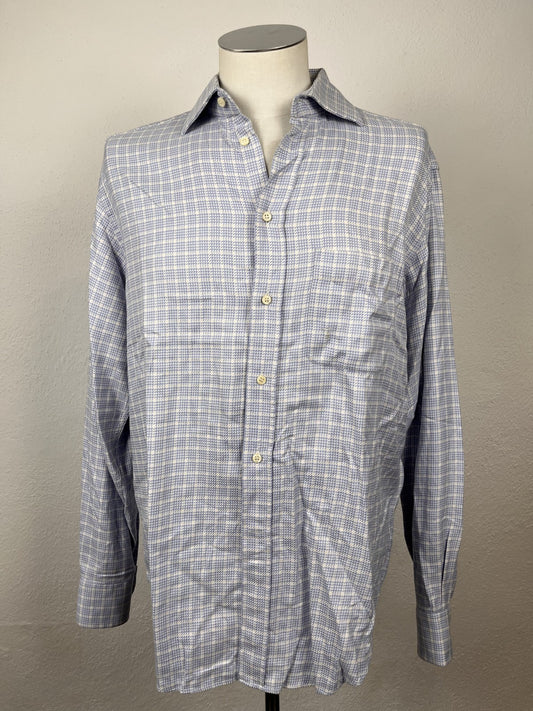 TRUSSARDI COLLECTION CAMICIA UOMO COTONE TG. 41/16 MAN CASUAL VINTAGE COTTON
