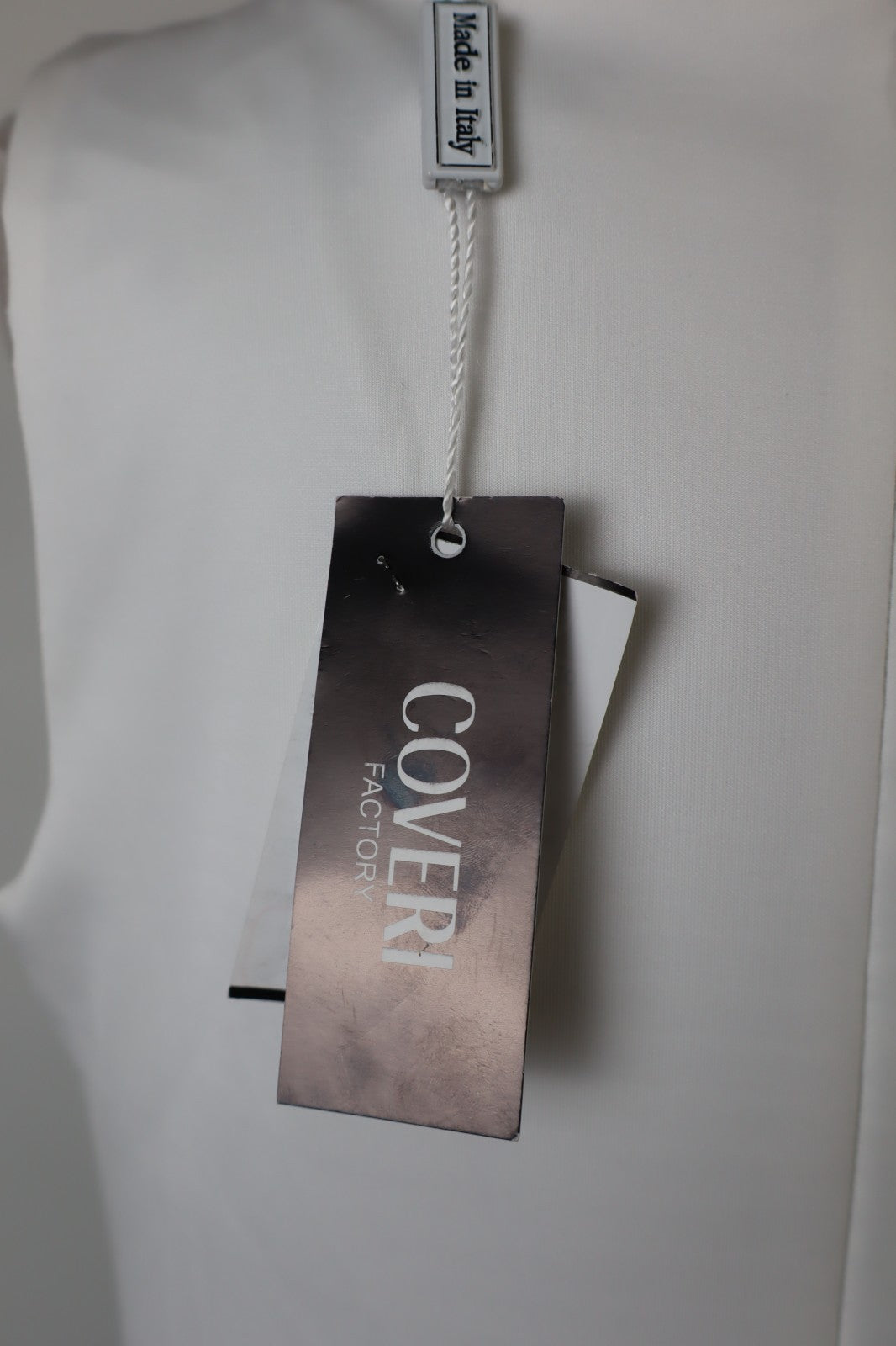 COVERI FACTORY VESTITO ABITO DONNA TG. 46  WOMAN CASUAL VINTAGE DRESS CON TAG