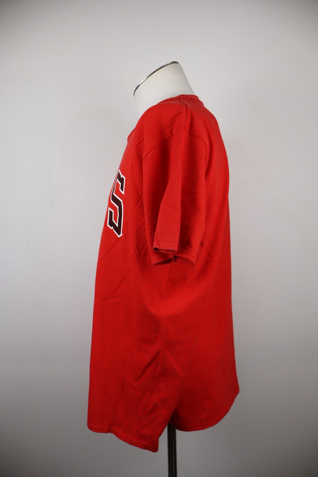 MITCHELL & NESS MAGLIA UOMO COTONE L MAN COTTON T-SHIRT VINTAGE CASUAL BULLS 91