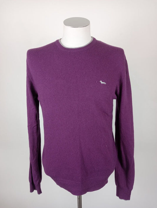 HARMONT & BLAINE MAGLIONE LANA MERINOS CASHMERE UOMO Tg. M MAN SWEATER CASUAL