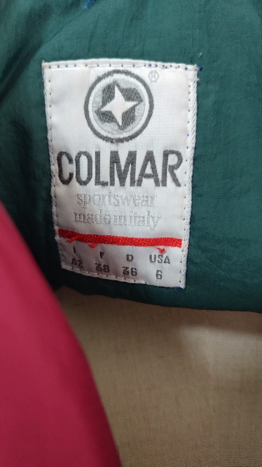 COLMAR CAPPOTTO IMBOTTITO GIUBBINO GIACCA DONNA 42  WOMAN  COAT VINTAGE