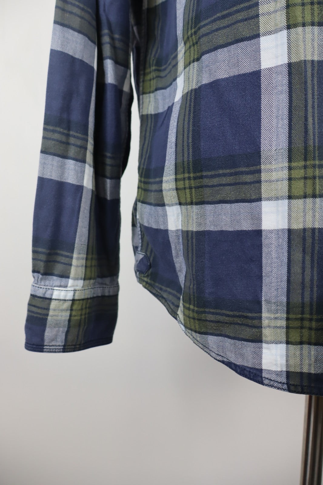 TOMMY HILFIGER CAMICIA MANICA LUNGA UOMO TG. L MAN CASUAL VINTAGE SHIRT COTONE