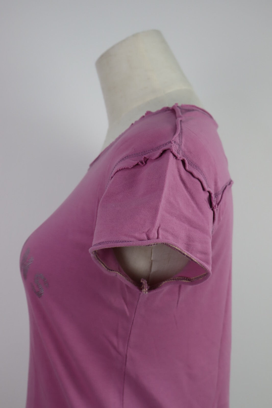 AJ ARMANI JEANS MAGLIA COTONE DONNA TG. 44 WOMAN CASUAL VINTAGE T-SHIRT