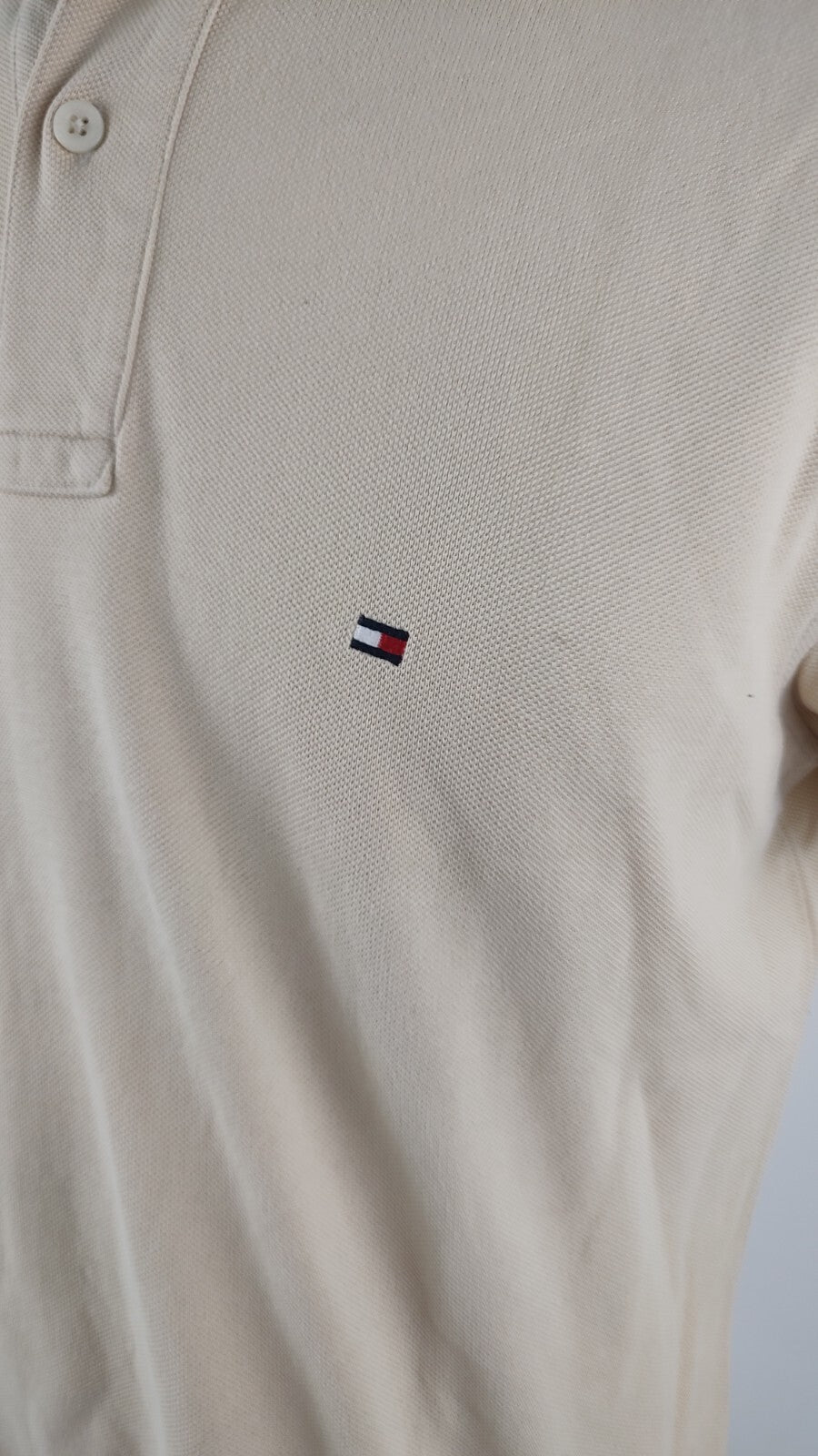 TOMMY HILFIGER MAGLIA POLO UOMO TG. M MAN POLO SHIRT CASUAL VINTAGE
