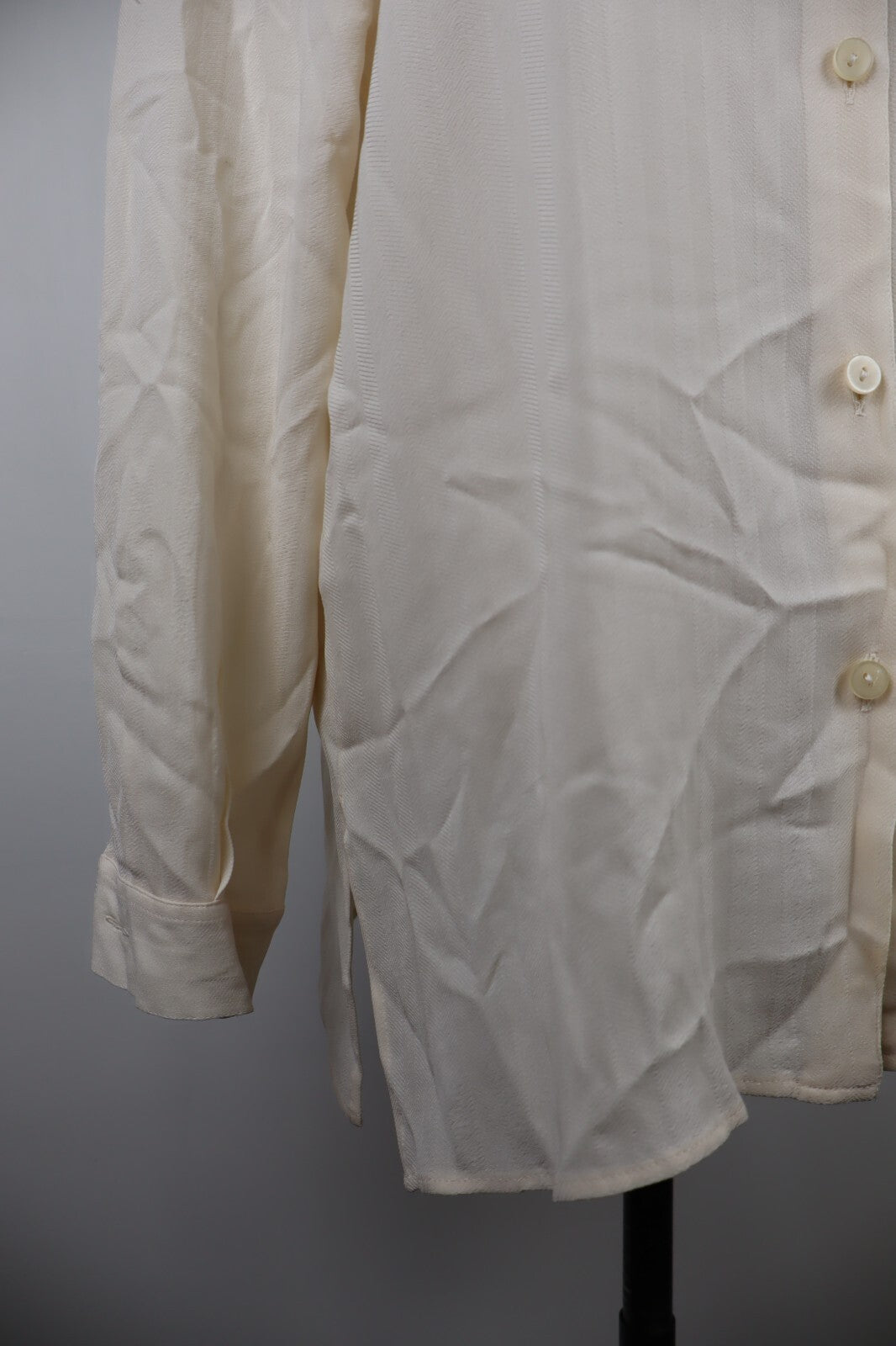 MARINA RINALDI CAMICIA DONNA TG. 25 WOMAN SHIRT CASUAL VINTAGE SETA SILK SOIE