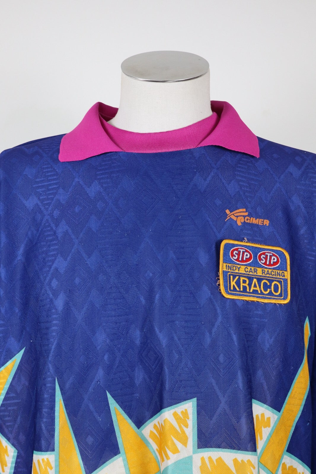 GIMER MAGLIA CALCIO PORTIERE UOMO Tg XL SOCCER VINTAGE MAN JERSEY